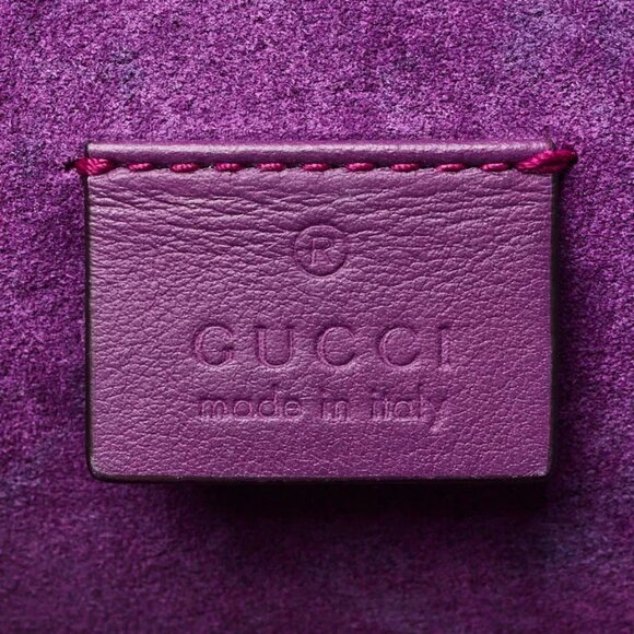 Gucci Beige GG Supreme Canvas Embroidered Sequin Small Dionysus Shoulder Bag - Picture 10 of 12